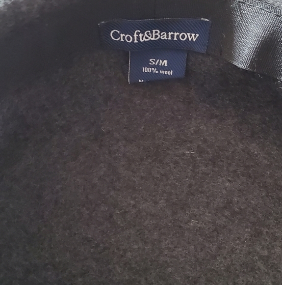 Croft & Barrow Stylish Gray Wool Cap. S/M. - Picture 5 of 6